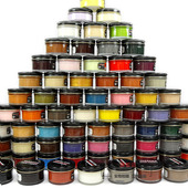 油补色 乳蓝色黄色红色粉色绿色鞋 西班牙Tarrago进口彩色鞋 油鞋