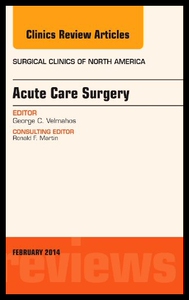 【预售】Acute Care Surgery, an Issue of Surgical Clinics