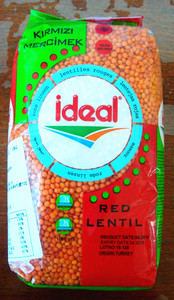 拍1发2包包邮阿拉伯食品进口土耳其意得红扁豆ideal  kirmizi 2kg