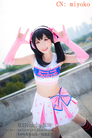 cosplay女装 love live拉拉队矢泽妮可cos裙可爱风服装校园风定制