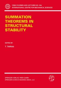 【预订】Summation Theorems in Structural Stability