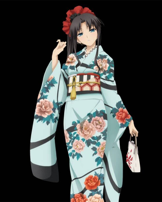 【移不动】aniplex fate/stay night ubw 远坂凛 和服 手办预定