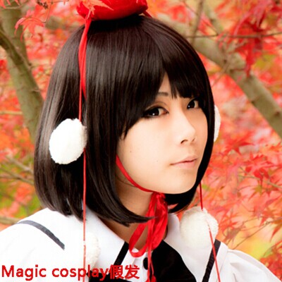 cosplay假发 东方Project 射命丸文 村纱水蜜 野良神 南喻 学生头