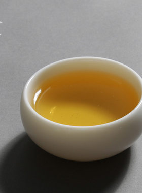 还真白瓷单杯手工白瓷小主人杯闻香茶杯陶瓷羊脂玉杯茶具品茗杯