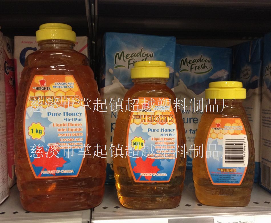 加拿大硅胶挤压式蜂蜜瓶
