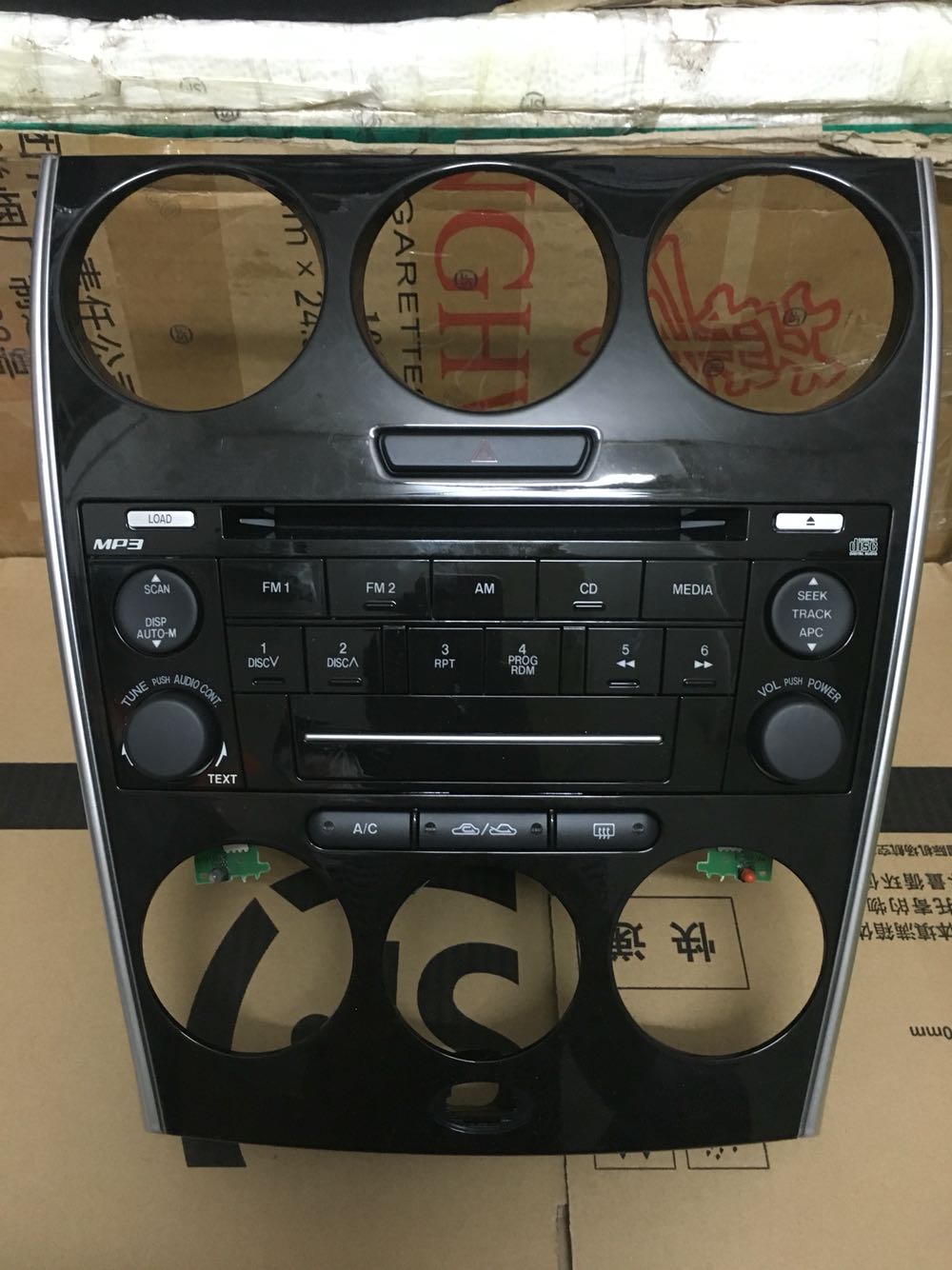 原车cd机马自达手动空调单碟