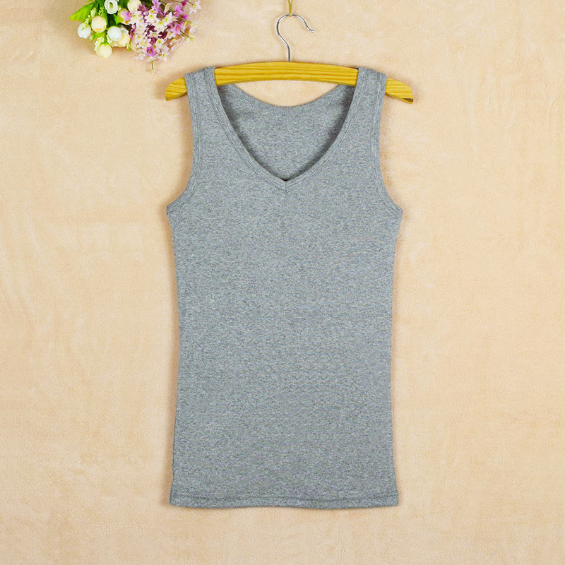 2025纯棉螺纹吊带背心女修身秋打底冬V领短款精致小内搭贴身外穿,女装/女士精品,背心吊带,淘宝优惠券,粉丝福利购,淘宝优惠卷