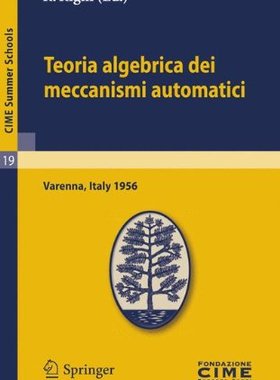 【预订】Teoria Algebrica Dei Meccanismi Auto...