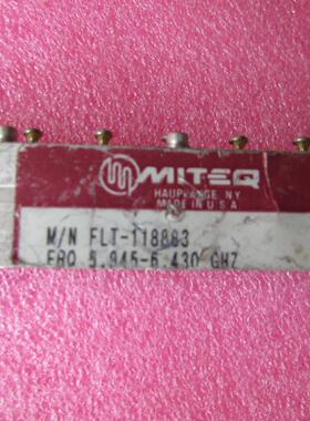 MITEQ FLT-118883 5.245-6.430GHz SMA射频微波同轴带通滤波器