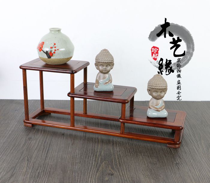 红木多宝架博古架茶壶展示架