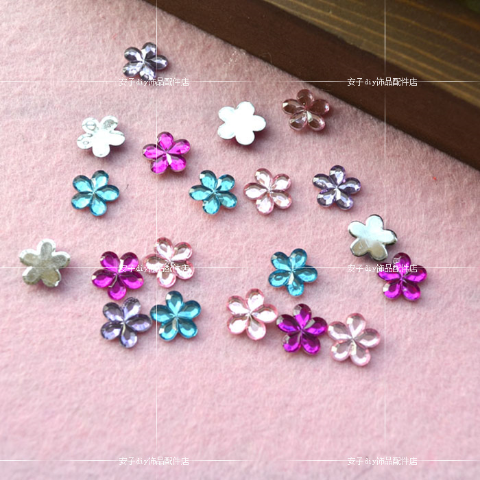 diy亚克力手工头饰发夹