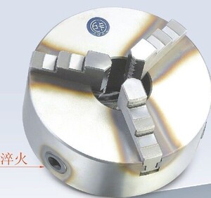 巨卡车床三爪夹头K11-160 200 250 320淬火三爪夹头自定心
