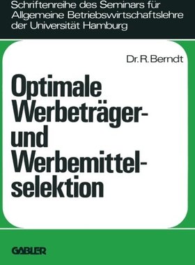 【预售】Optimale Werbetrager- Und Werbemittelselektion...