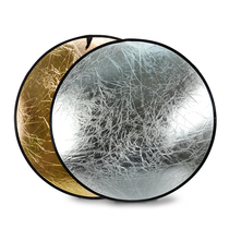 蒂森特 110cm 二合一柔光板反光板折叠便携摄影棚器材相机配件