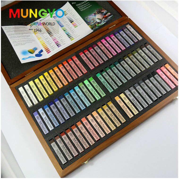 韩国盟友MUNGYO72色色粉笔 木盒装 MPV72w
