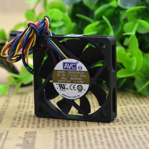 全新AVC DS05010B12H 5010 12V 0.22A 双滚珠 风扇 4线 温控风扇