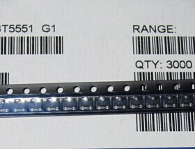 MMBT5551 原装正品特价批号15+ 包装3000PCS