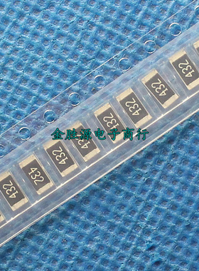 2512贴片电阻 1W 432 4.3k 4.3kR 4k3 精度5% 全新 (100只10元)