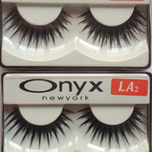 眼睫毛Onyx欧内丝假睫毛LA 包邮 2自然浓密纤长不规则款 20对