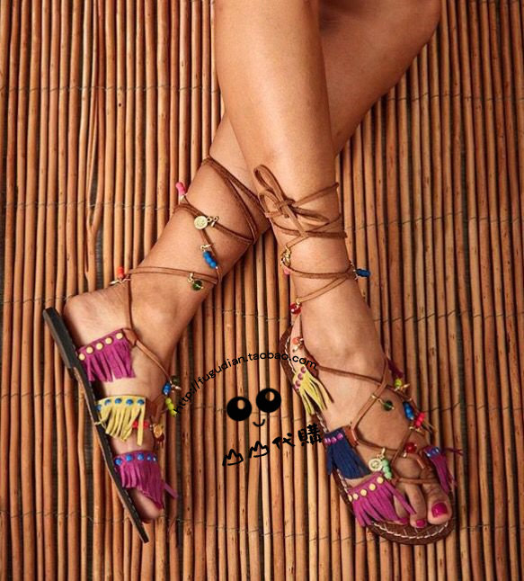 折现货限量印度产绒球流苏绑带