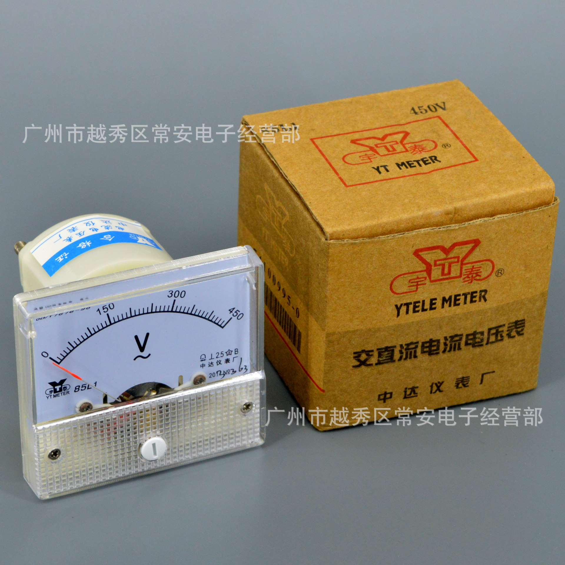 上海宇泰 指针式交流电压表 85L1-V 56*64