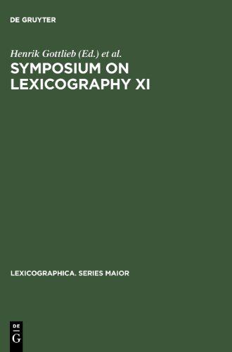 【预售】Symposium on Lexicography XI