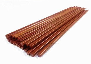 家居筷子木制筷子印尼进口坤甸铁木筷子无漆无蜡原木实木套装便携