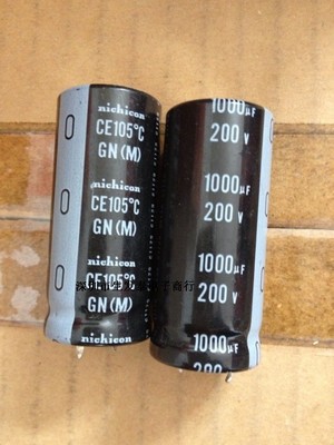 200V1000UF可替代160V1000UF日本nichicon尼吉康原装电解电容