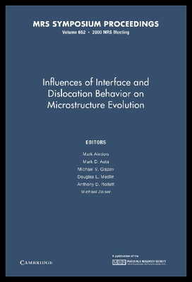 【预售】Influences of Interface and Dislocation Behavior