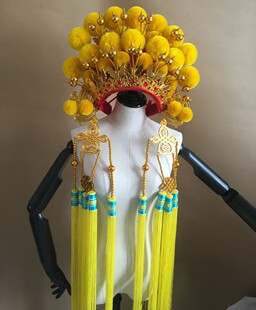 六一儿童凤冠凤冠霞帔婚纱礼服唐装旗袍古装新娘嫁衣结婚