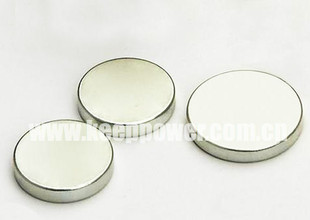 Keeppower镀镍小磁铁 18650 18500 18350 26650 平帽转尖帽 2mm