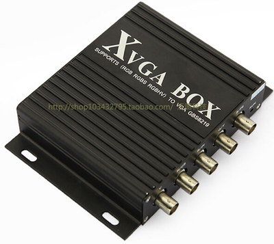 新版GBS-8219  XVGA BOX RGB转VGA -RGBS转VGA -RGBHV转VGA