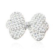 Ya na Korea premium Pearl brooch chest flowers bow brooch Crystal rhinestone brooch pin