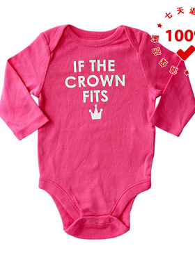 正品OLD NAVY老海军公主范婴幼儿连体衣三角款包屁爬服纯棉哈衣