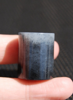 桶珠项链挂坠新疆和田玉籽料