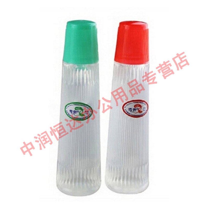 雪奥0112胶水液体130ml 学生财务办公水胶 海绵刷头胶水 10瓶装