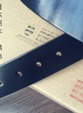 我是张谦日本进口枥木真皮皮鞍革