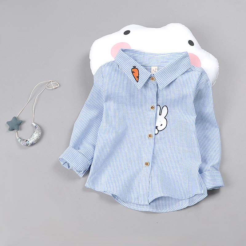 Chemise fille à manche longue - Ref 2085052 Image 1