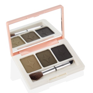 玻儿彩妆眉开眼笑造型盒眉粉阴影粉不晕染灰三色防水防汗修颜眉