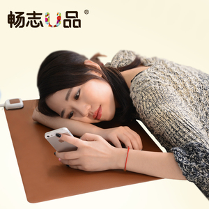鼠标垫发热暖桌垫暖手办公室电脑桌面加热鼠标垫电热冬天取保暖