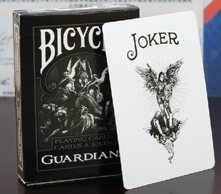 默默纸牌Bicycle Guardians deck守护天使美国扑克牌Ohio及KY产