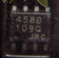 4580 NJM4580M JRC4580 双运放 运算放大器 SOP-8质量保证