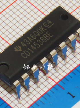 全新原装正品 CD14538BE CD4538 HEF4538BP DIP-16