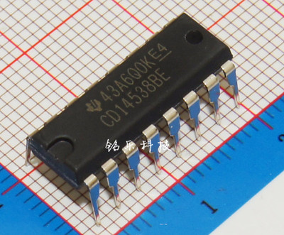 全新原装正品 CD14538BE CD4538 HEF4538BP DIP-16