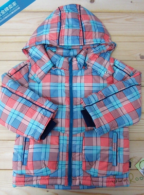 【4折】阳光鼠冬装童装男童活帽羽绒服 宝宝特价拉链活帽厚外套