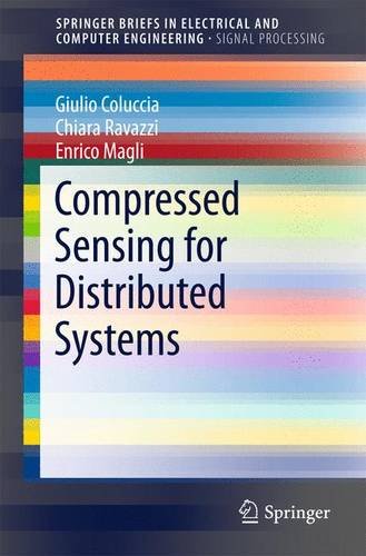 【预订】Compressed Sensing for Distributed Systems