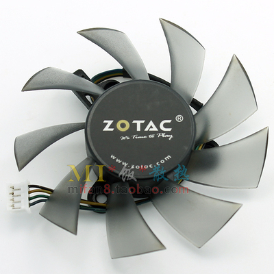 索泰9800gt9600gt显卡显卡风扇