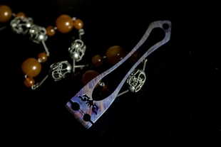 大马士革棒棒弹弓海派弹弓救生锥户外防身多用工具撬棒啤酒起