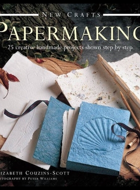 【预售】New Crafts: Papermaking: 25 Creative H
