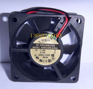 全新原装正品ADDA协喜变频器风扇AD0624HB-A70GL 6025 DC24V风机